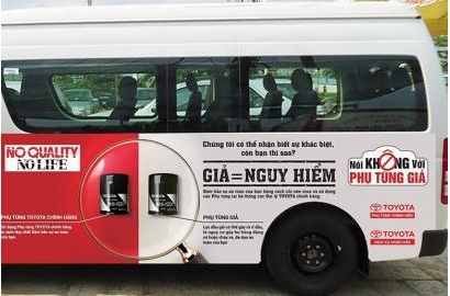 Cách phân biệt phụ tùng Toyota chính hãng so với hàng giả, hàng nhái ?