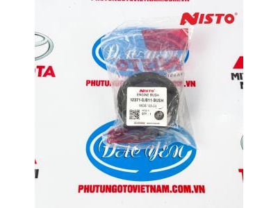 Cao Su Chân Máy Sau (Không Có Bát Sắt) Toyots Vios 2003 Nisto-12371-0J011-Bush