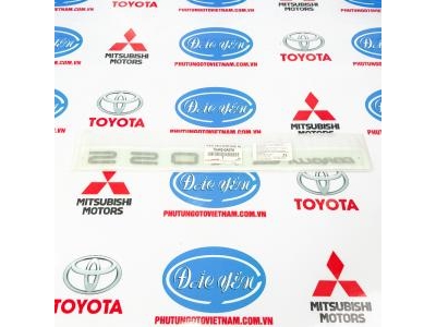 Chữ Corolla Cross  2020 75442-0A070