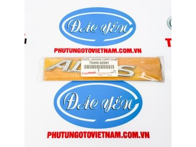 75444-02091 Chữ ALTIS xe Altis 03-05