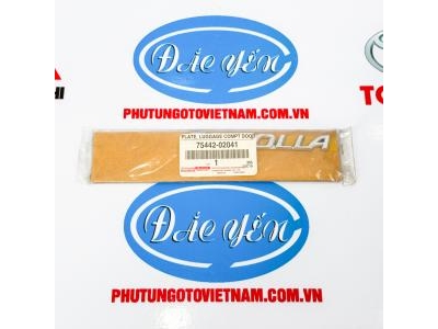 75442-02041 Chữ COROLLA Altis 03-05