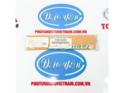 75442-02330 Chữ COROLLA Altis 14